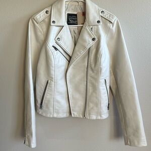 Faux leather Moto jacket